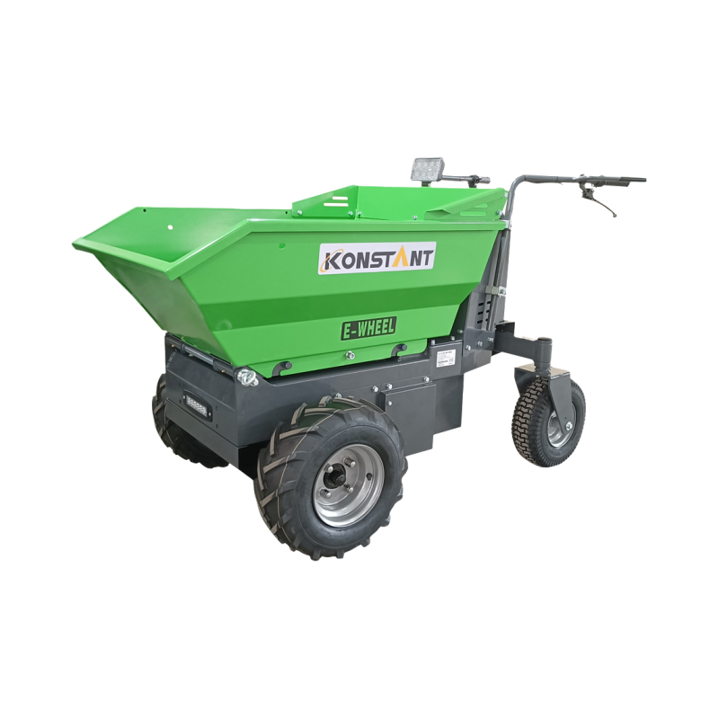 500kg 48V roabă electrificată 360 ° rotație hidraulică cu basculare hidraulică mini
